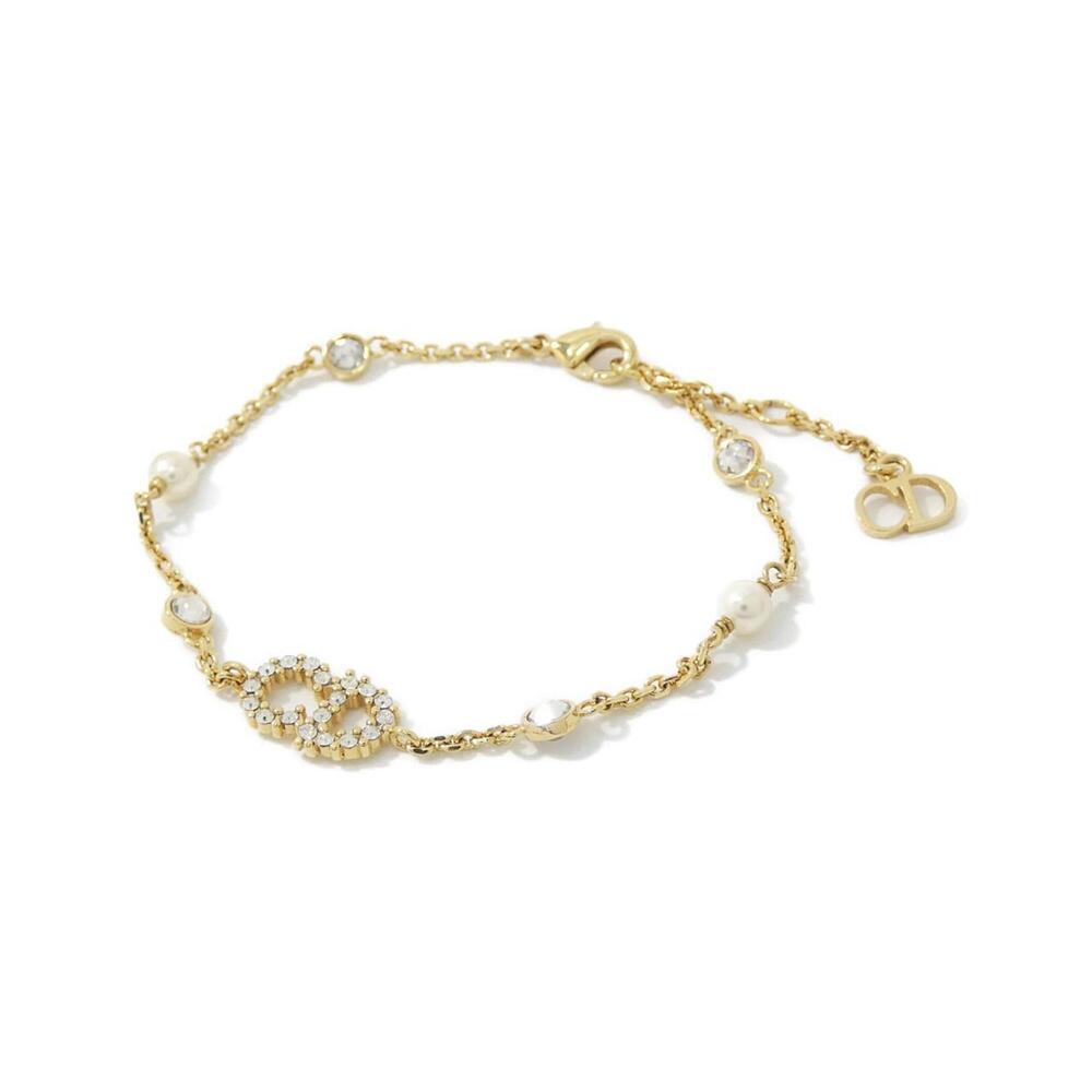 DIOR White Charm Bracelet